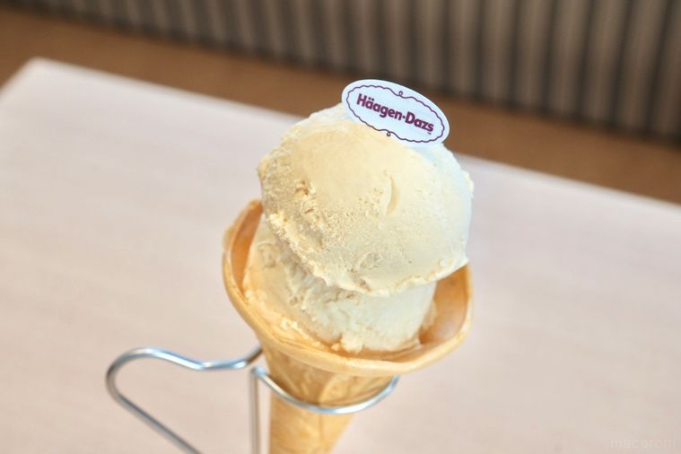 ファミリーレストランジョナサンとハーゲンダッツアイスとコーン