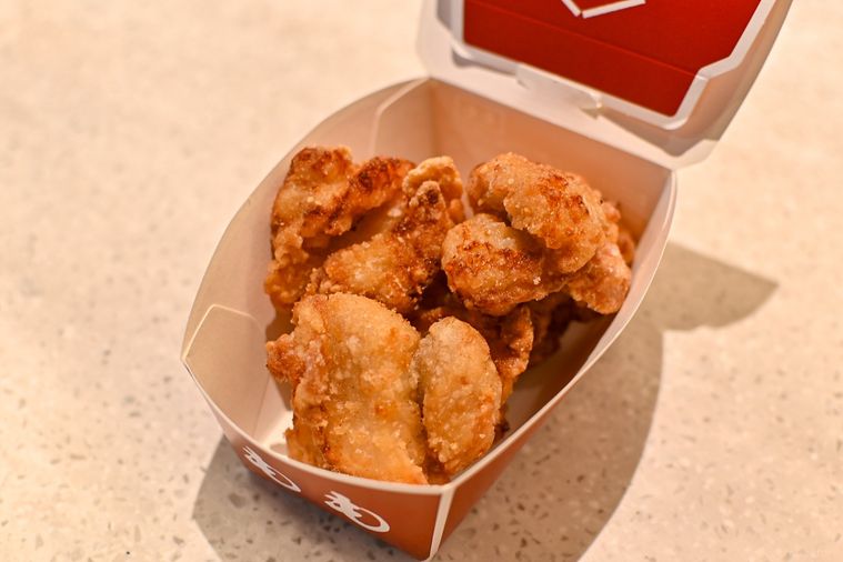 からあげのアップ