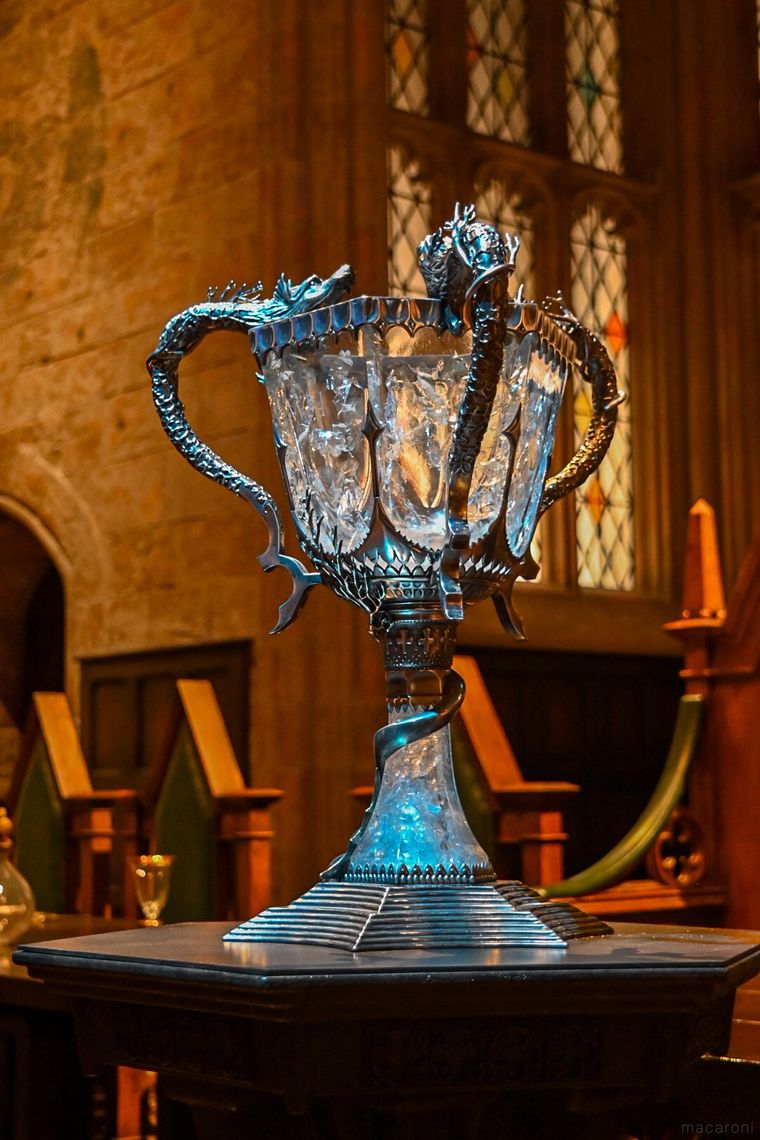 優勝杯のアップ