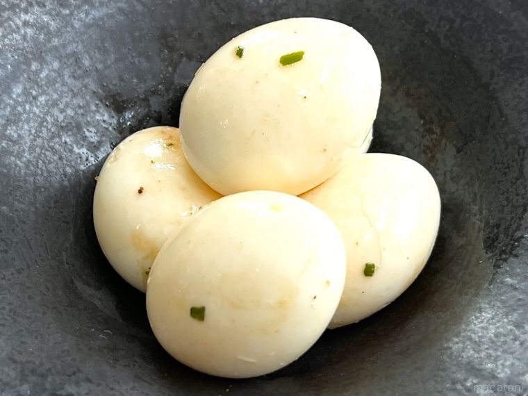 ヒガシマルのうどんスープで作った味玉