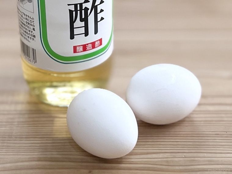 卵と酢