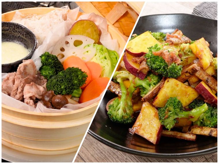 おすぎ氏提案のツジツマシアワセメニューのコラージュ画