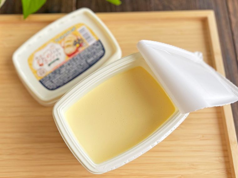 なめらかママソフトのフィルムをあけたところ