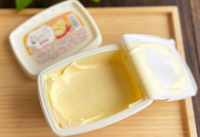 なめらかママソフトのフィルムをあけたところ