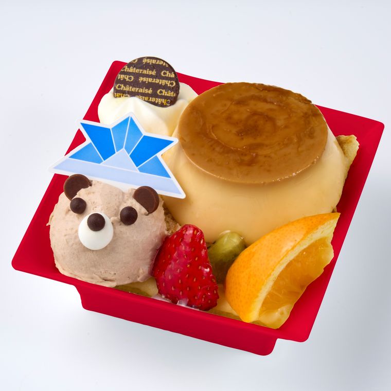 プリンアラモード