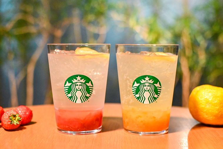 ソーダが並んでいるところ