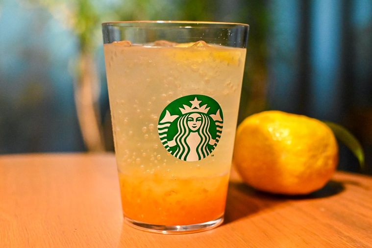 ソーダの中身のアップ