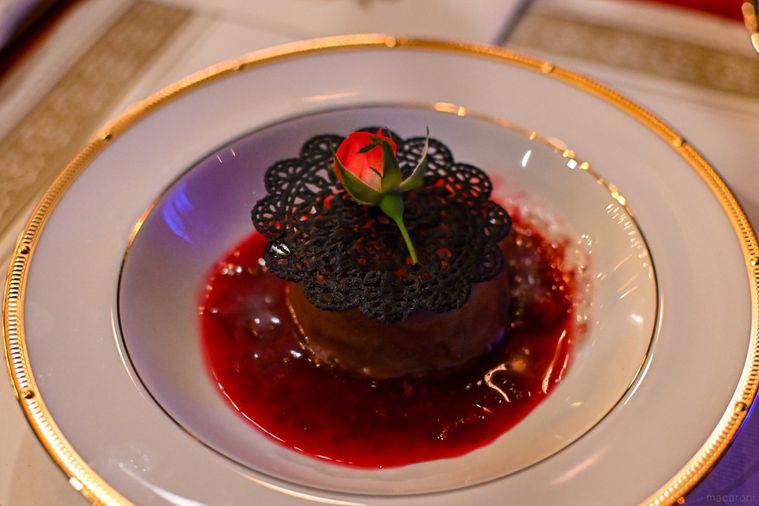 デザートのアップ