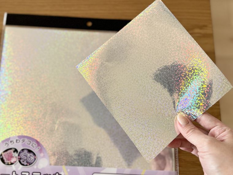 セリアシートステッカーホログラムの中身