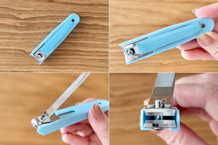 4つの角度から見たダイソーつめ切り8.5cmのコラージュ画