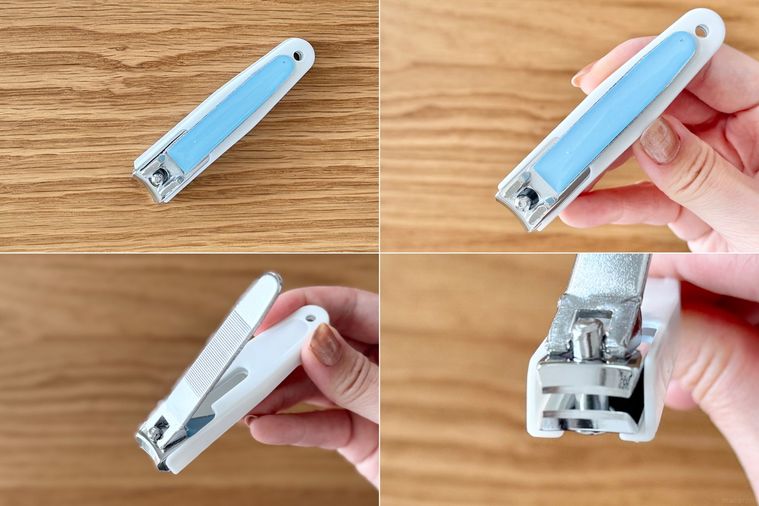4つの角度から見た キャンドゥスタンダード爪切り カラーのコラージュ画
