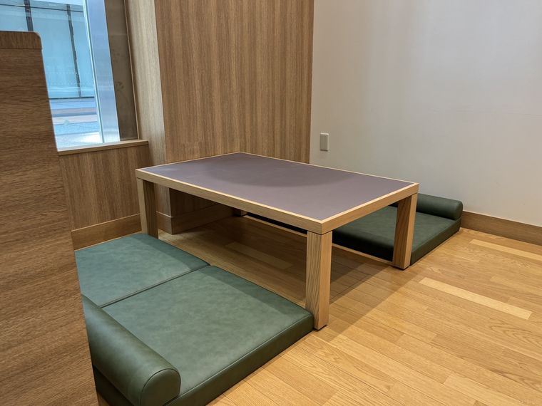 ビオラル有明ガーデンの小上がりの席