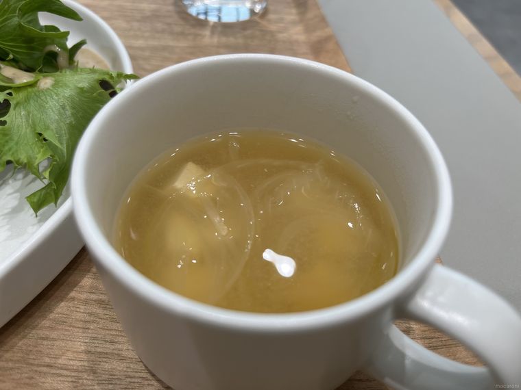 熟成有機みそ使用のお味噌汁
