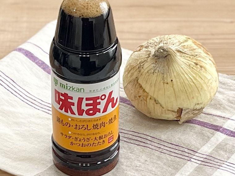 新玉ねぎと味ぽん
