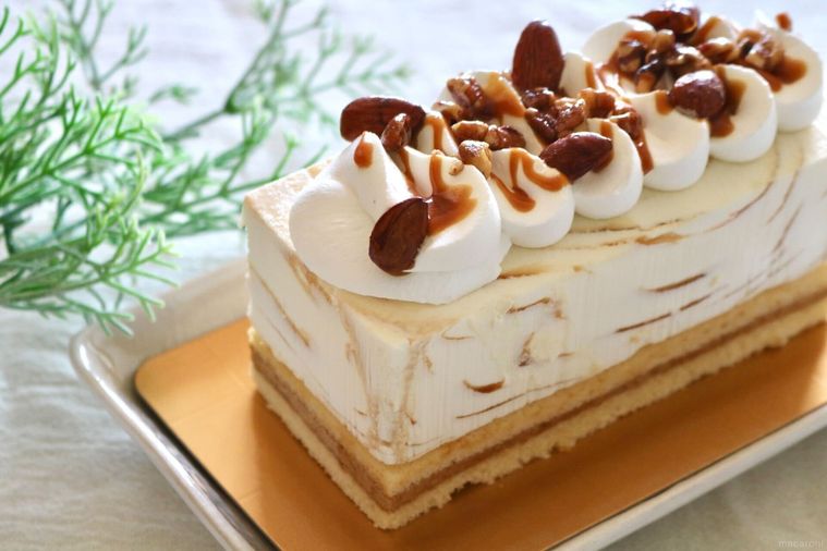 ３１キャラメルナッティケーキ made from キャラメルリボン