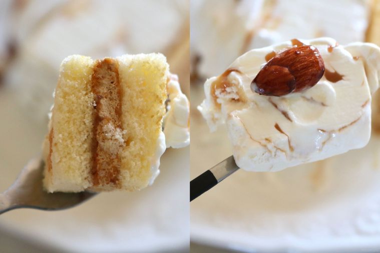 ケーキとアイスのひと口サイズ