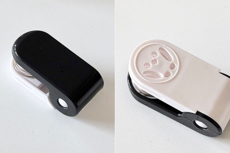 キャンドゥのりパッチン シマエナガの正面と裏側