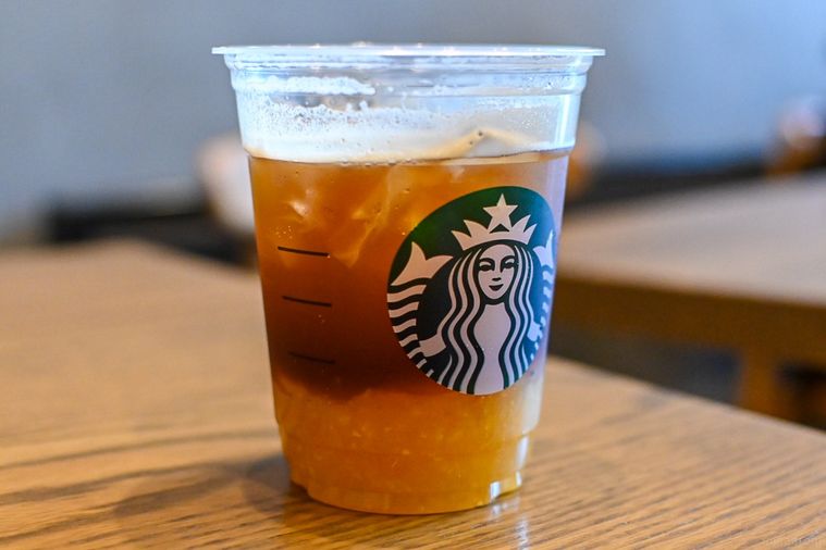 ドリンクの中身のアップ