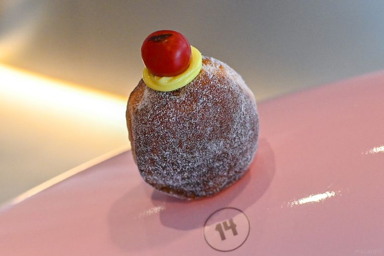 ドーナツのアップ