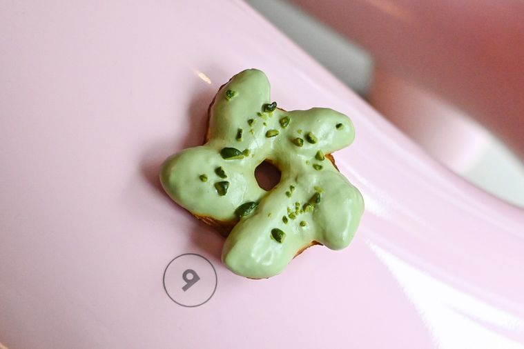 ドーナツのアップ