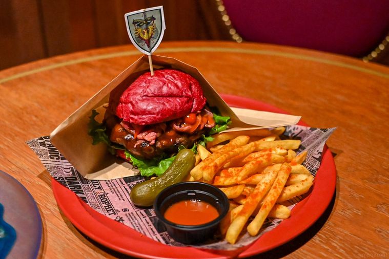 バーガーのアップ