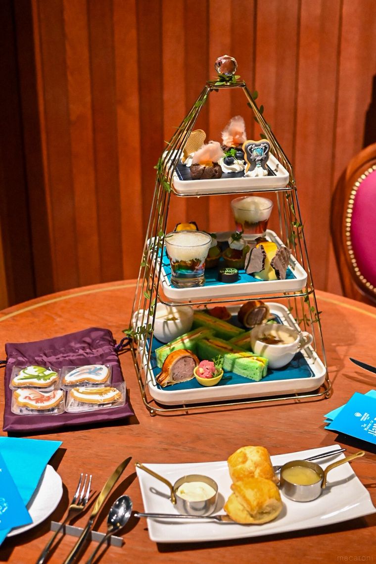 アフタヌーンティーのアップ