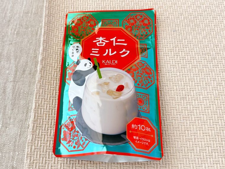 杏仁ミルク 80gのパッケージ