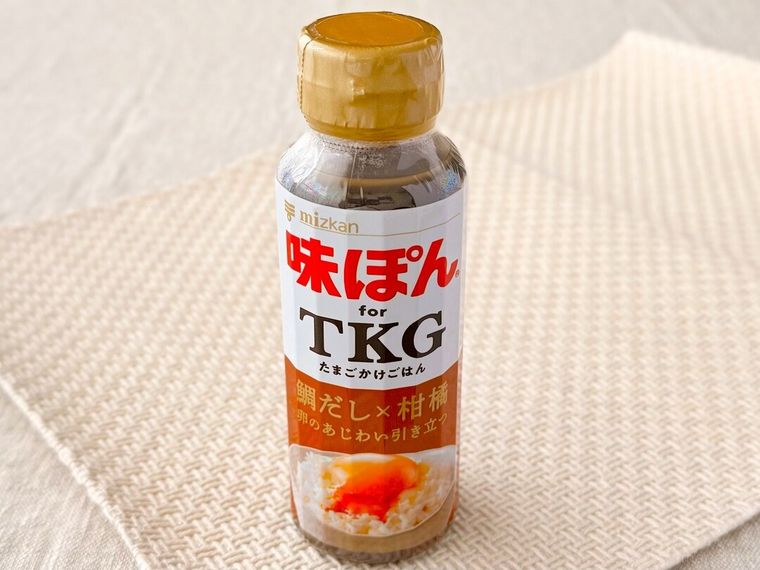 「味ぽんforTKG（たまごかけごはん）」のパッケージ