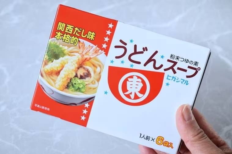 ヒガシマルのうどんスープ