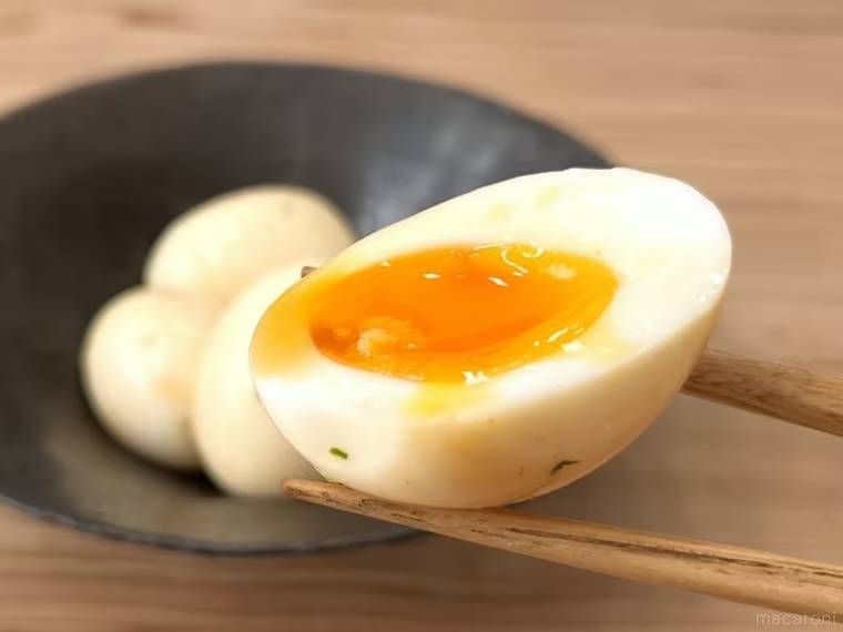 ヒガシマルのうどんスープで作った味玉