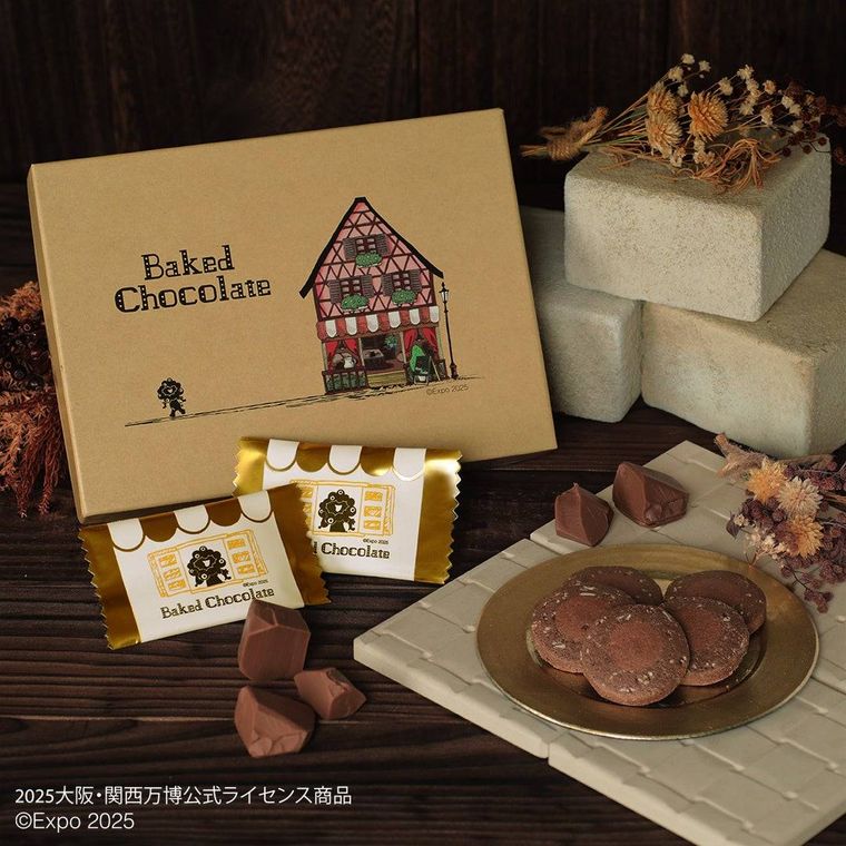 ミャクミャク 焼きチョコレート