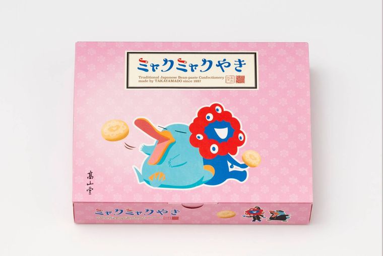 EXPO2025 ミャクミャク やきイコちゃんコラボのパッケージ