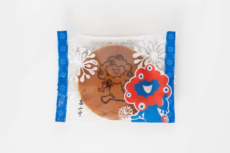 EXPO2025 ミャクミャク お餅入りどら焼きのパッケージ