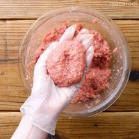 【作り方】きのこの和風煮込みハンバーグ