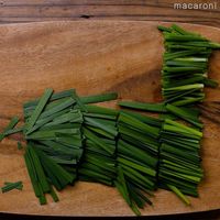 作り方 めんつゆで作るニラ玉