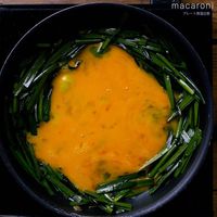 作り方 めんつゆで作るニラ玉