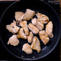 【作り方】鶏胸肉となすの甘酢炒め