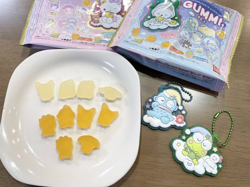 オネムなキャラクターがかわちぃサンリオキャラクターズ ぷっくりラバマスグミ6開封レポ販売店舗は