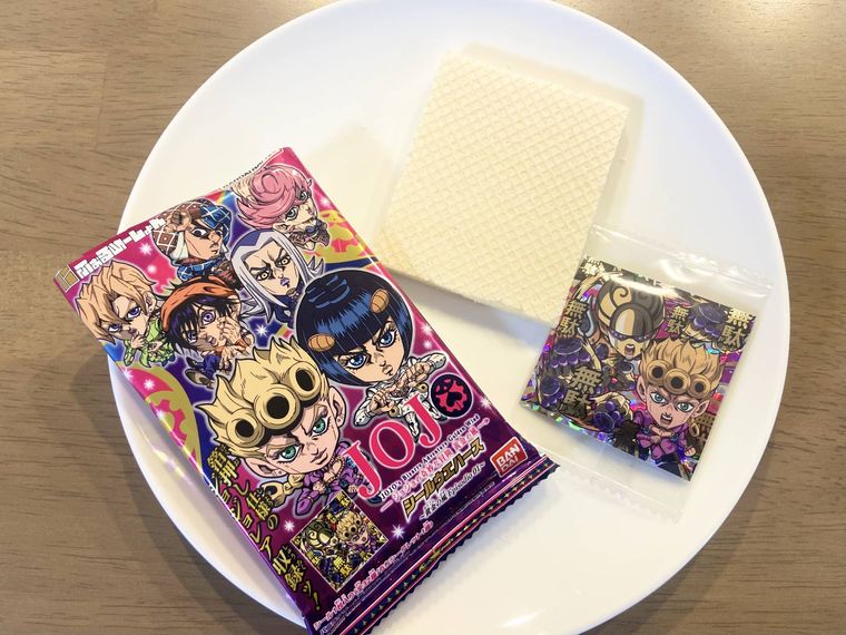 にふぉるめーしょん ジョジョの奇妙な冒険 シールウエハース 黄金の風 Episodio01