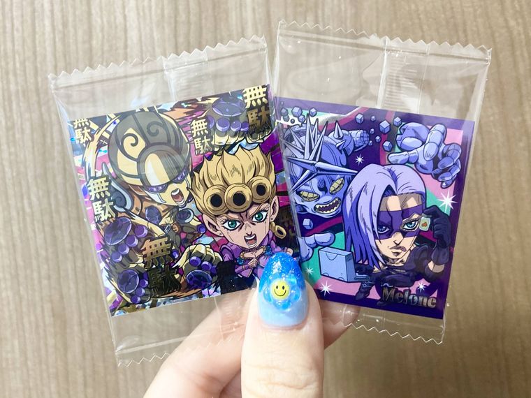 にふぉるめーしょん ジョジョの奇妙な冒険 シールウエハース 黄金の風 Episodio01