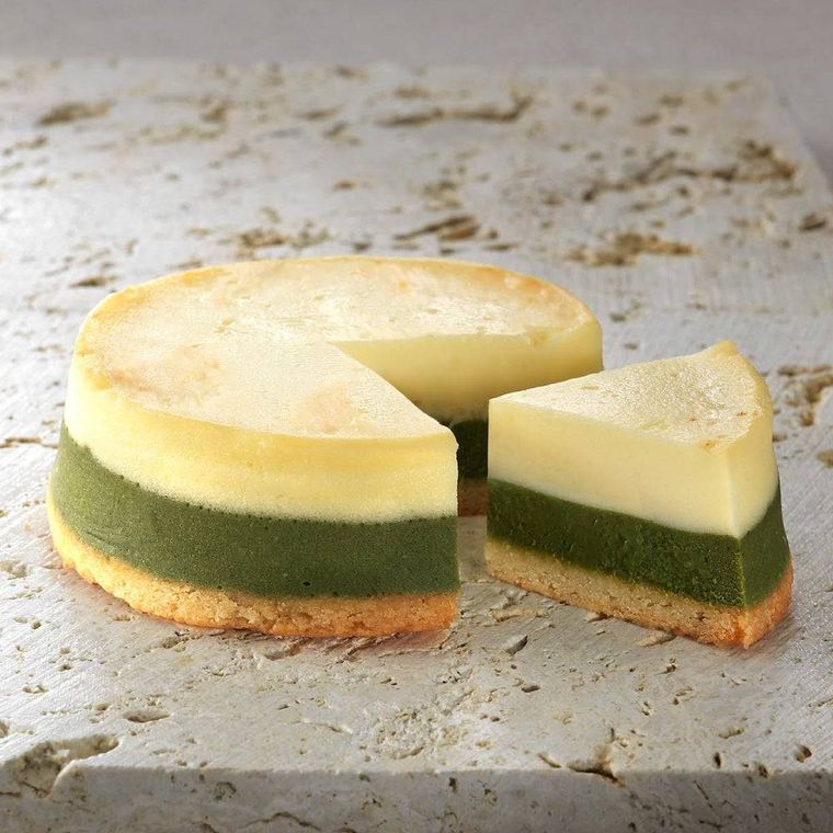 2層のチーズと抹茶が奏でる贅沢ハーモニー