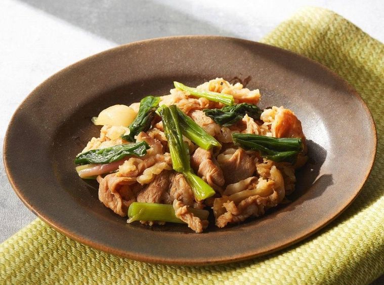 2. 豊西牛 行者にんにく炒め