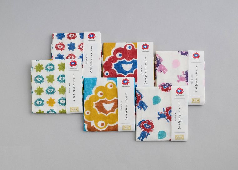 ミャクミャクふきん