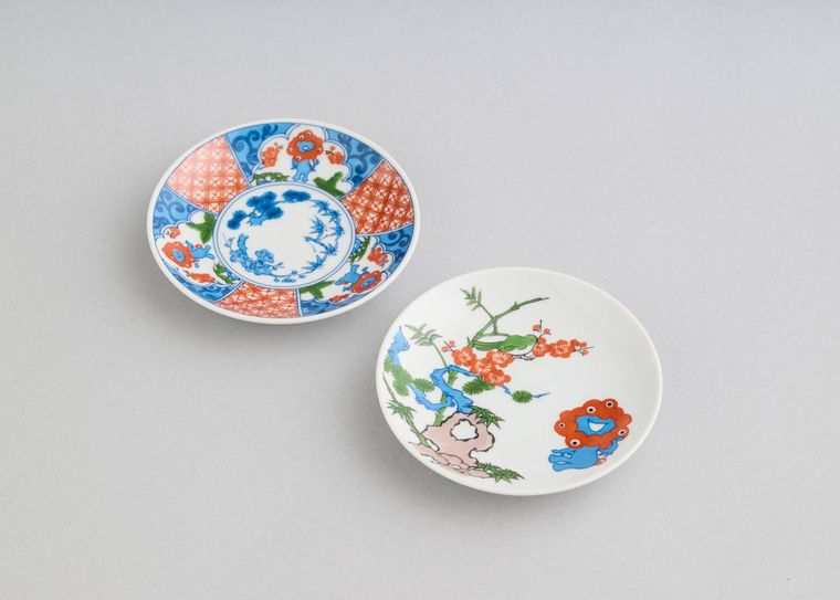 ミャクミャク豆皿 有田