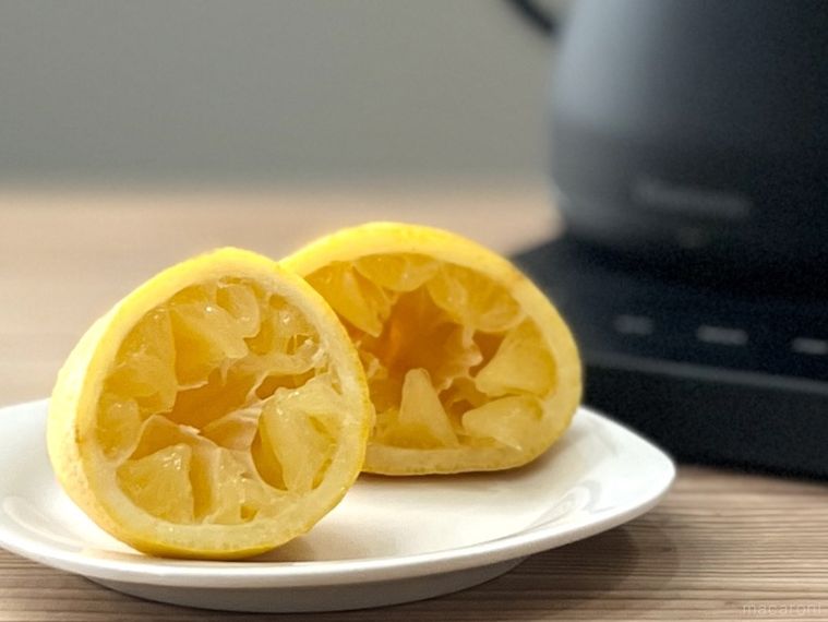 レモンと電気ケトル