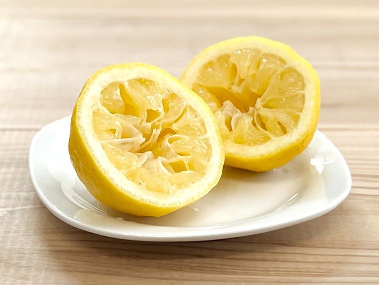 使い終わったレモン