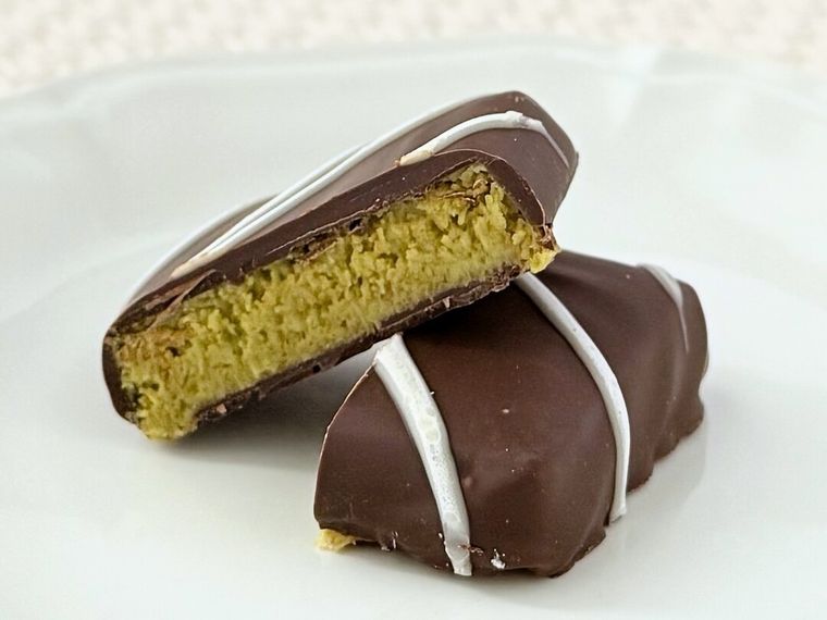 ドバイチョコの断面