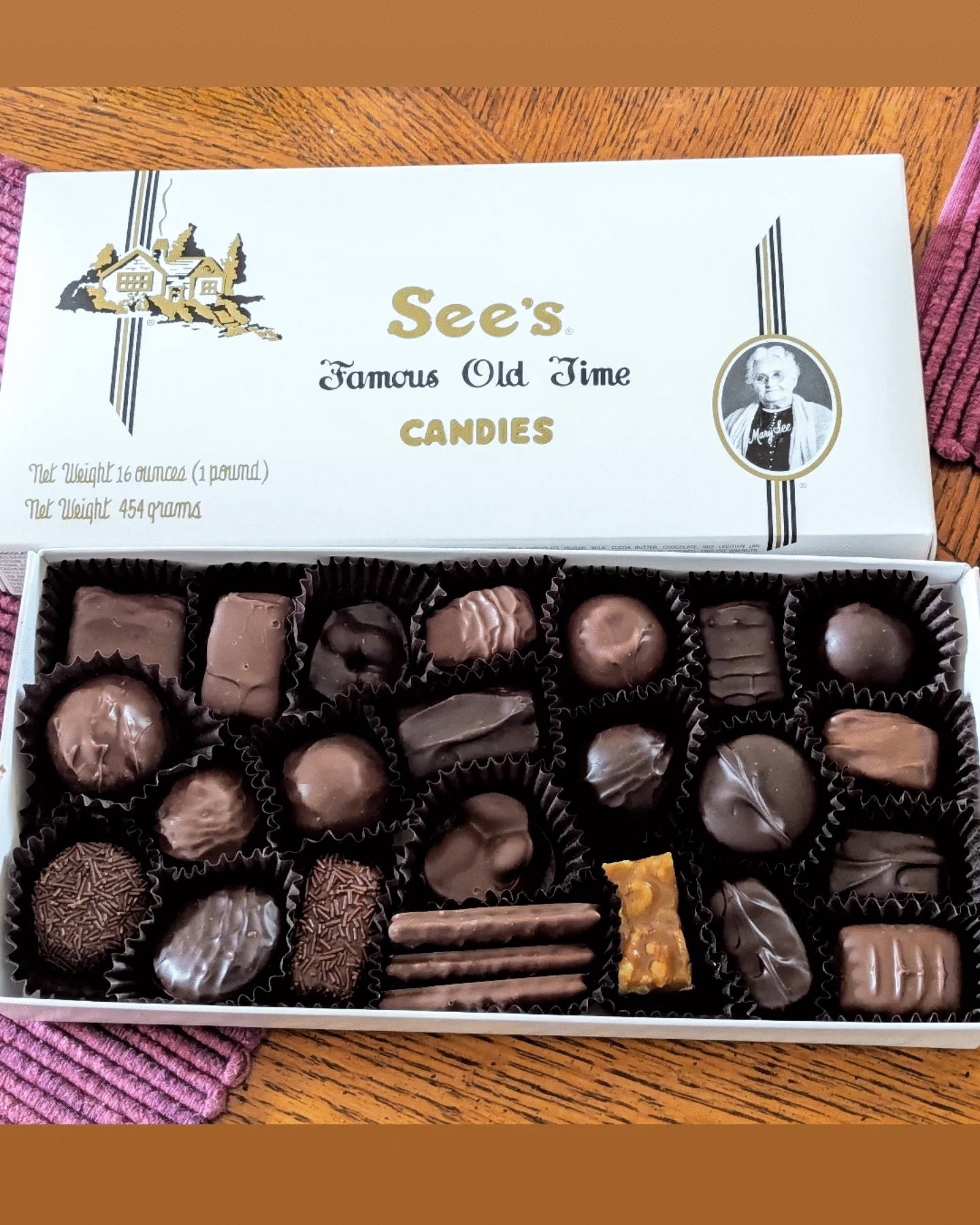 シーズキャンディーズのチョコレート