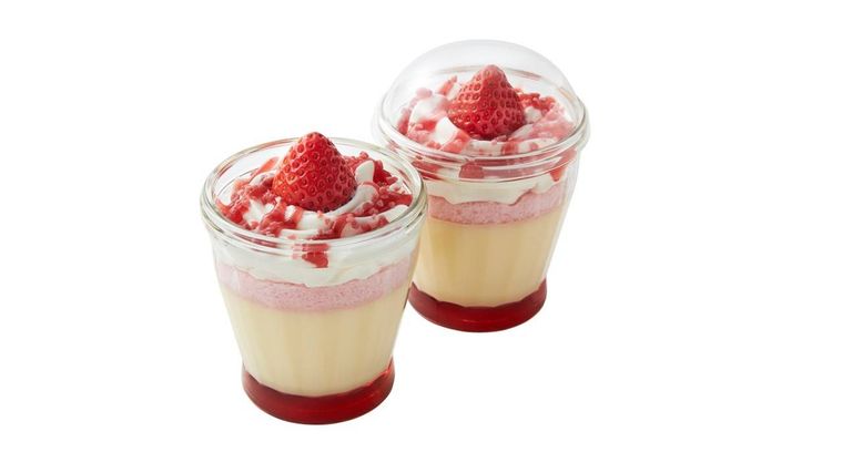 プリンパフェストロベリーショートケーキ