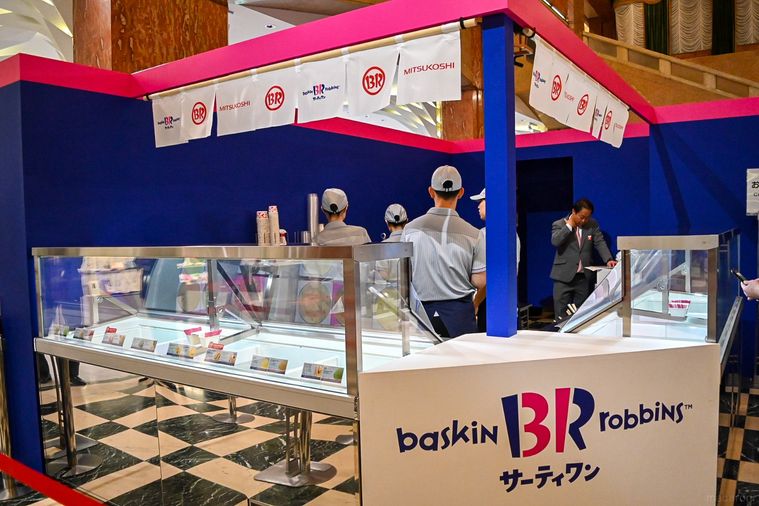 アイスのお店外観